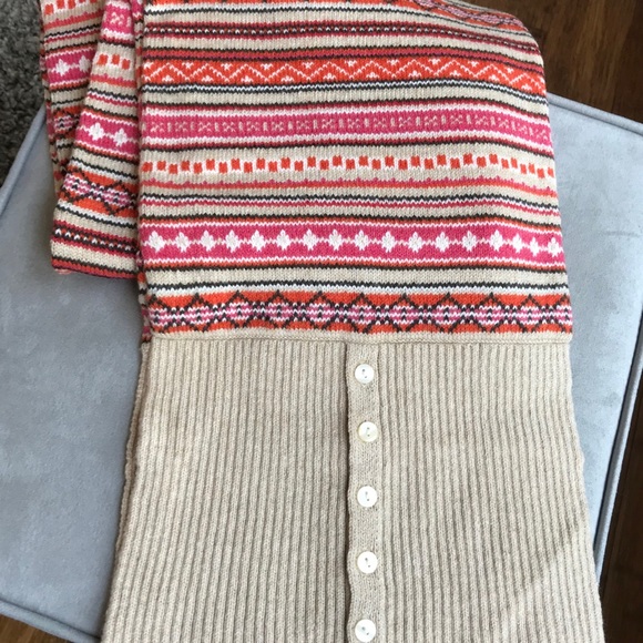 Lands’ End Scarf Fall Winter Sweater Knit NWT - Picture 3 of 8